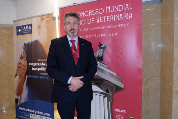 José Ramón Caballero, consejero de asuntos taurinos de la Organización Colegial Veterinaria: Tenemos que ser capaces de conservar el patrimonio genético del toro de lidia